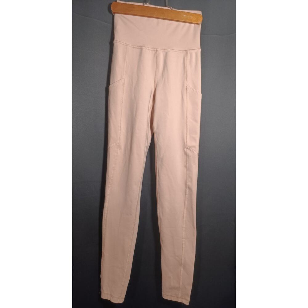American Eagle The Everything Pocket Legging Pastel Rose Pink Women’s XXS High - Picture 2 of 6